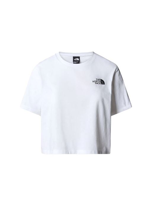 cropped simple dome tee THE NORTH FACE | NF0A87U4FN41.FN41